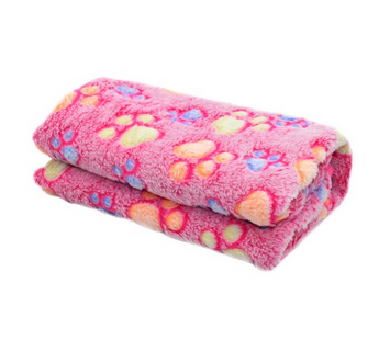 Плед Soft Flannel Fleece Blanket Pink Paw 9404 9090 00 2-1 фото