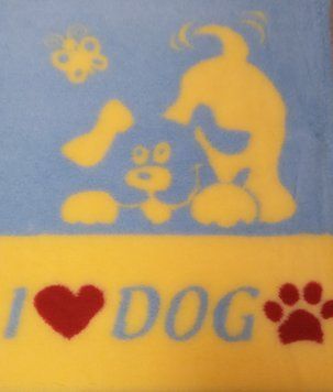 Килимок VetBed "I LOVE DOG" VB-041 фото