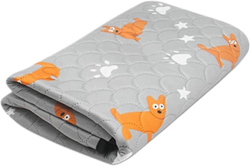 Многоразовая пеленка Derby Washable Reusable Dog Pee Pad PM002-2, Light Grey PM002-2-100х150 фото