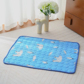 Літня охолоджуюча підстилка Derby Ice Silk Material Summer Pet Cooling Mat Polar bears для домашніх тварин CM007-3 фото