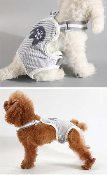 Багаторазовий підгузок для сук ACCOPE Dog Period Pants, Grey Elephant AC155044-L фото