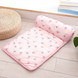 Охолоджуюча підстилка з подушкою Derby Ice Silk Summer Pet Cooling Mat Strawberry для домашніх тварин CM008-2-6080 фото 1