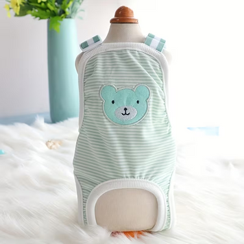 Многоразовый подгузник для сук ACCOPE Dog Period Pants, Green Bear AC155045-L фото