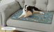 Літня охолоджуюча підстилка для собак Derby Ice Silk Material Summer Pet Cooling Mat Dog Pattern - Blue CM009-1-85х120 фото 4