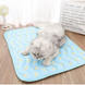 Літня охолоджуюча підстилка для котів Derby Ice Silk Material Summer Pet Cooling Mat Bananas CM012-3-70х100 фото 2
