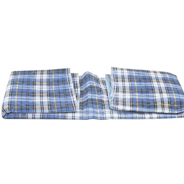 Багаторазова пелюшка для собак Derby Washable Reusable Pet Pee Pad, Blue Plaid OTO10-1-60х120 фото