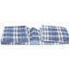 Багаторазова пелюшка для собак Derby Washable Reusable Pet Pee Pad, Blue Plaid OTO10-1-60х120 фото 3