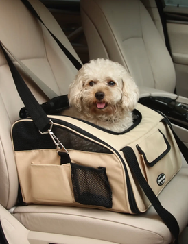 Автокрісло для собак SENFUL Pet Car Seat Carrier SBC5068_1 фото