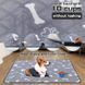 Многоразовая пеленка Derby Washable Reusable Dog Pee Pad PM004, Grey PM004-70х100 фото 3