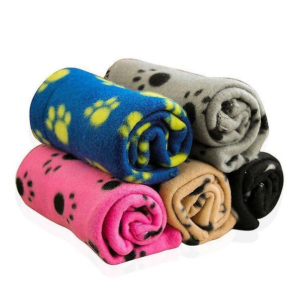 Плед Paw Print Soft Fleece Blanket, Gray 9408 9090 00 3-9 фото