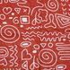 Багаторазова пелюшка для собак Pelushka Red Abstraction ZY-031-patt_40х60 см фото 4