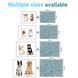 Літня охолоджуюча підстилка для собак Derby Ice Silk Material Summer Pet Cooling Mat Dog Pattern - Grey CM009-3-85х120 фото 6