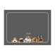 Летняя охлаждающая подстилка для собак Derby Ice Silk Summer Pet Cooling Mat Dogs Smile CM011-04-85х120 фото 4