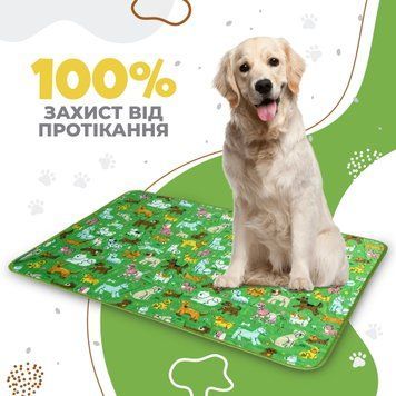 Багаторазова пелюшка для собак Pelushka Dogs без антиковзаючого шару ZY-029WAS_40х60 см фото