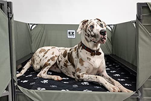 Трехслойная пеленка для собак EZwhelp Black&White Dp4848Black фото