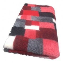 Килимок VetBed "Patchwork" червоний VB-024 фото