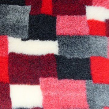 Килимок VetBed "Patchwork" червоний VB-024 фото