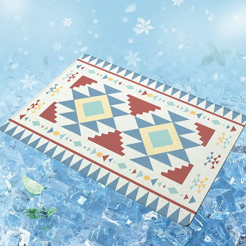 Летняя охлаждающая подстилка Derby Ice Silk Summer Pet Cooling Mat Pattern3 CM011-11-85х120 фото