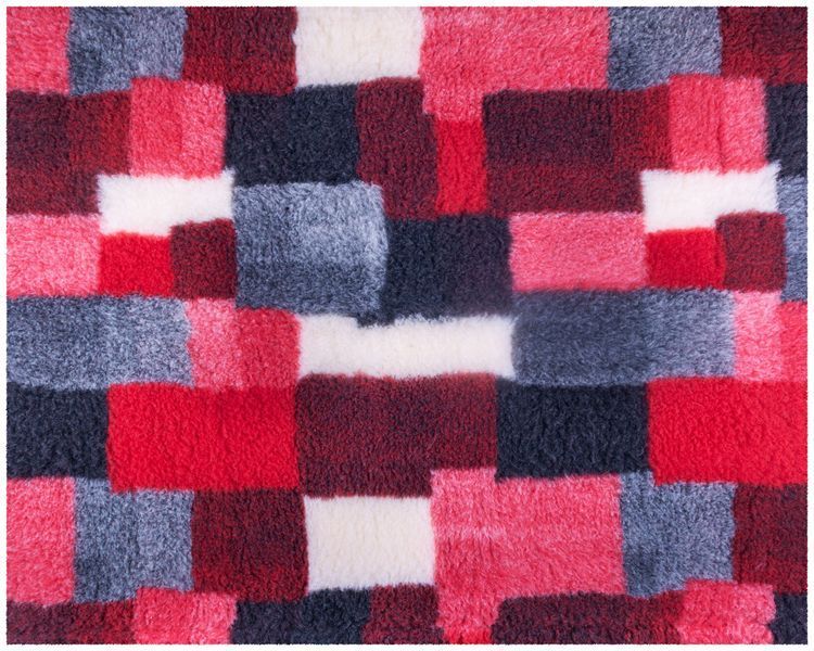 Килимок VetBed "Patchwork" червоний VB-024 фото