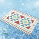 Літня охолоджуюча підстилка для котів Derby Ice Silk Material Summer Pet Cooling Mat Pattern3 CM011-11-85х120 фото 1
