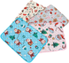Багаторазова пелюшка Derby Christmas Pattern Washable Reusable Dog Pee Pad, Grey PM007G-90х200 фото 1
