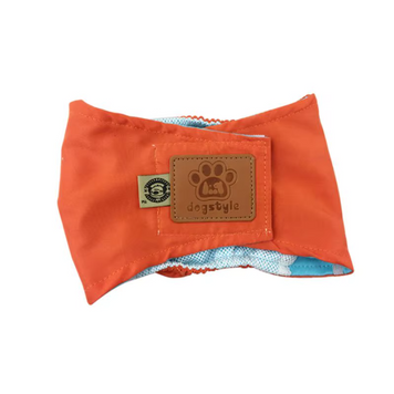 Багаторазовий підгузок для кобелів Pet Dresses up Dogstyle Orange MM5011-XL фото