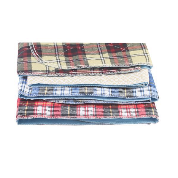 Многоразовая пеленка для собак Derby Washable Reusable Pet Pee Pad, Beige Plaid OTO10-3-60х120 фото