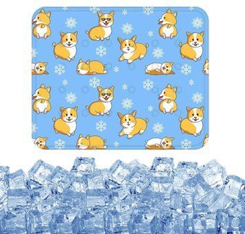 Охолоджуючий килимок для собак і котів Blue Corgi Summer Cooling Mat PCM-003 фото