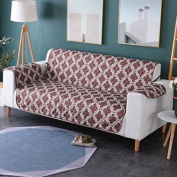 Високоякісний водонепроникний чохол на диван Modern Sofa Cover Brown Sofa.10 фото